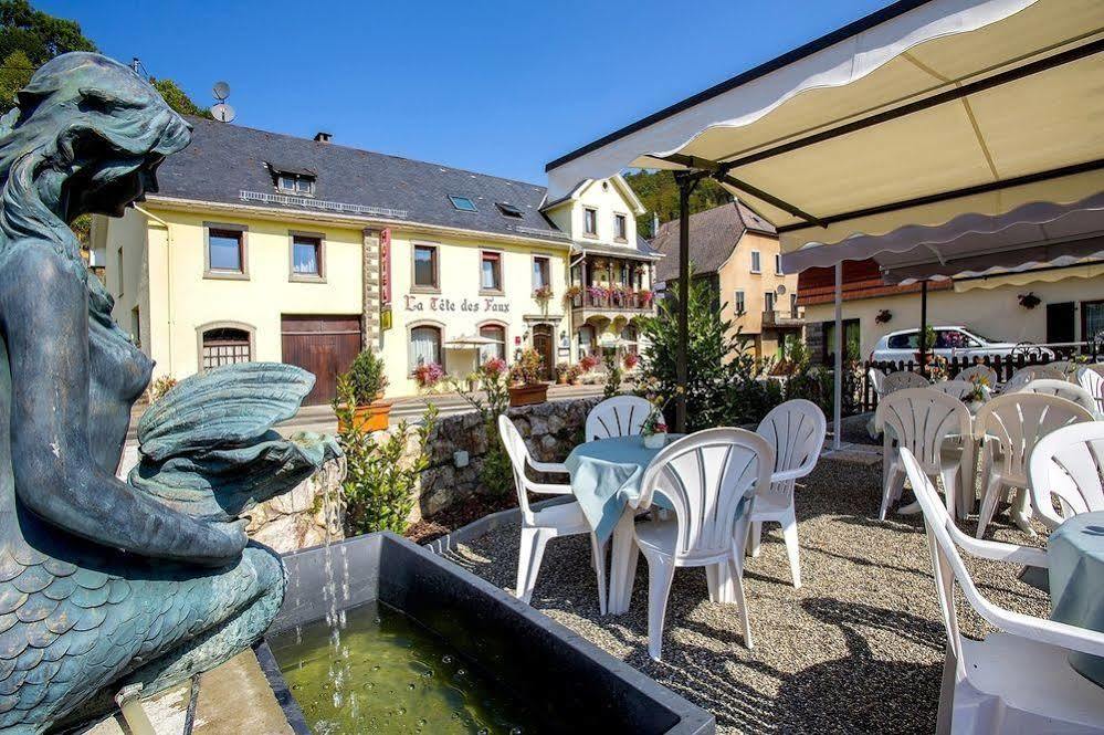 Logis Hotel Restaurant La Tete Des Faux Le Bonhomme Exterior foto